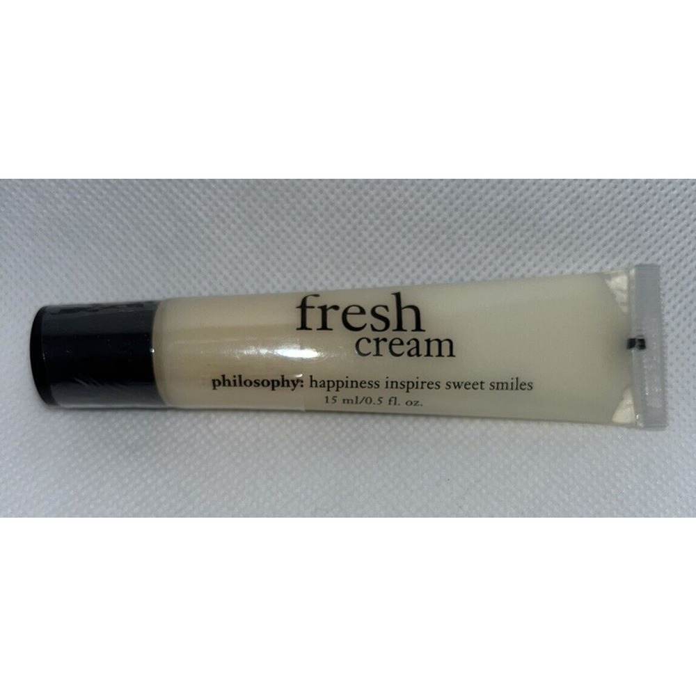 Philosophy Fresh Cream High-Gloss High-Flavor Lip Shine Gloss 0.5 Oz NEW Sealed!